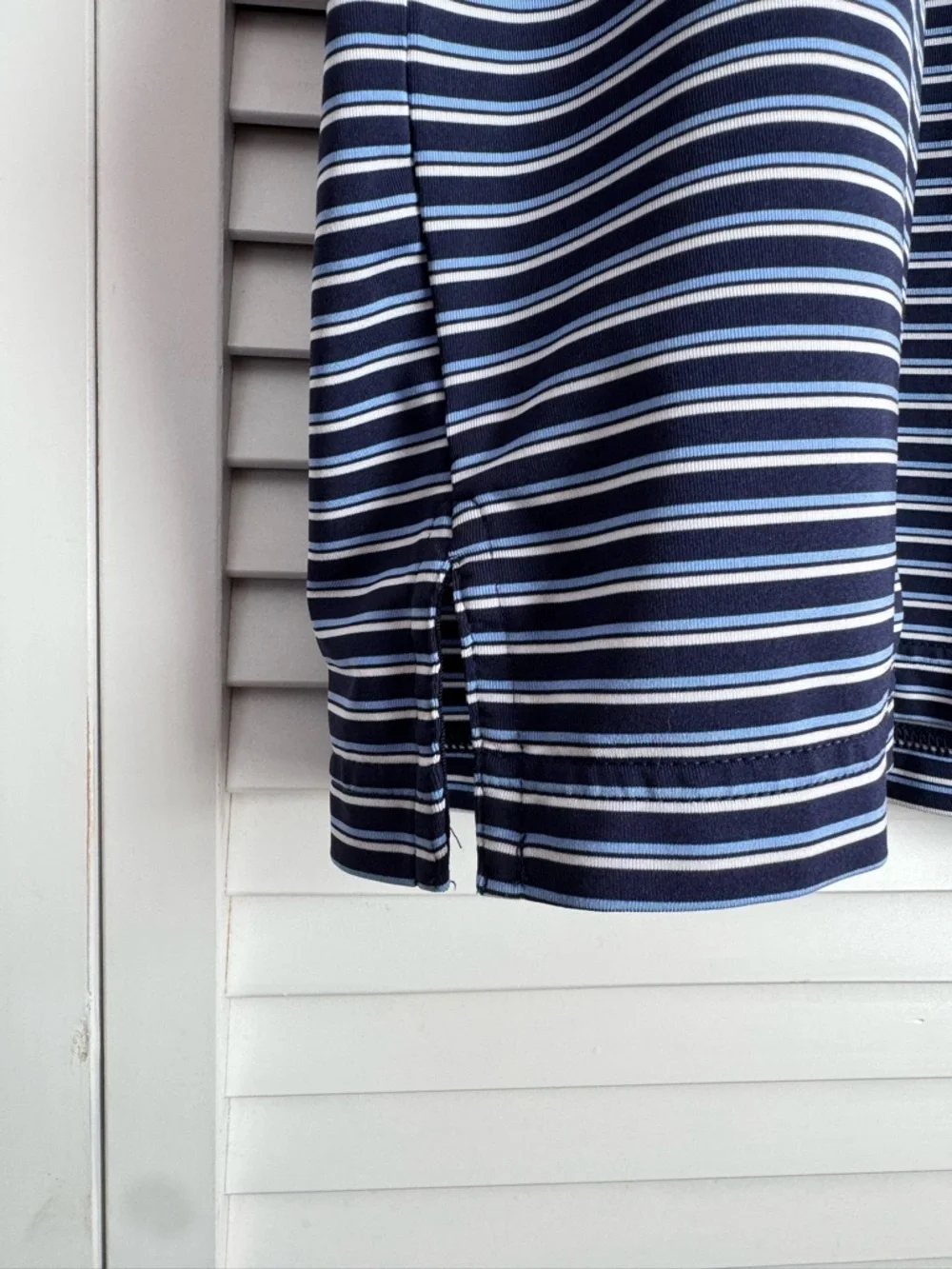 Polo Ralph Lauren Performance Men’s Striped Collared Shirt Classic Fit Golf XL